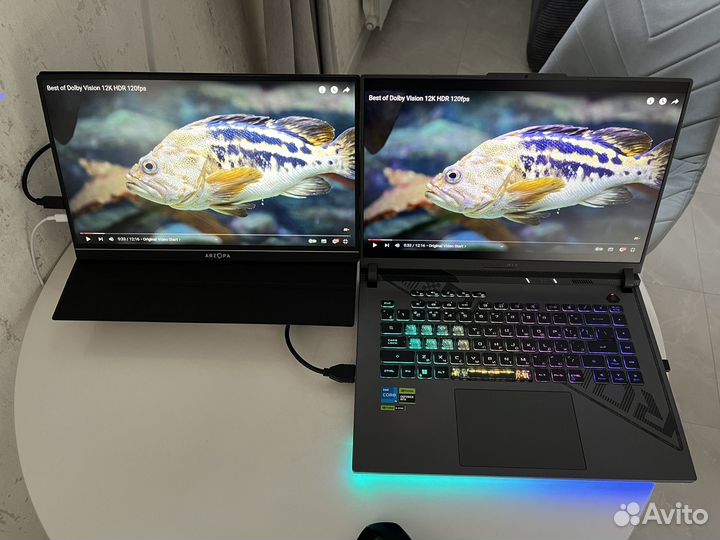 Портативный монитор arzopa 15.6 S1 Tablet без б/п