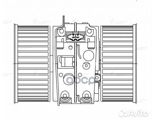 Электродвигатель отопителя Luzar LFh 0902 LFh 0902