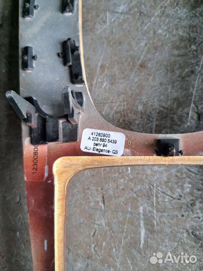 Накладка селектора Mercedes W203