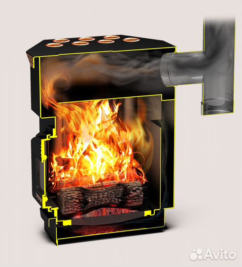 Отопительная печь топ-драйв-150