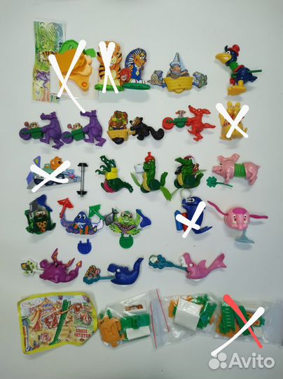 Игрушки из киндера -1