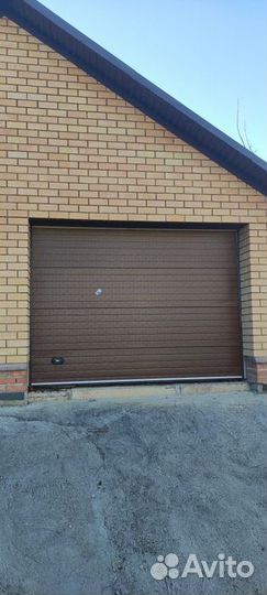Ворота гаражные секционные автоматические