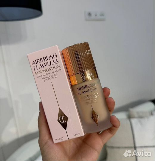 Charlotte tilbury airbrush flawless finish тон