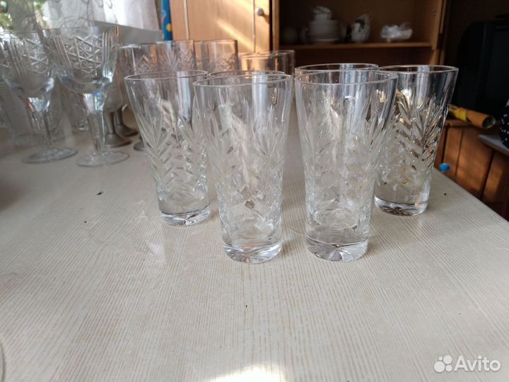 Хрустальные стаканы