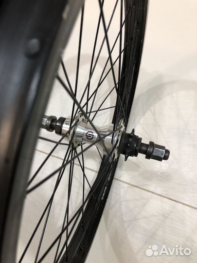 Заднее колесо на bmx salt