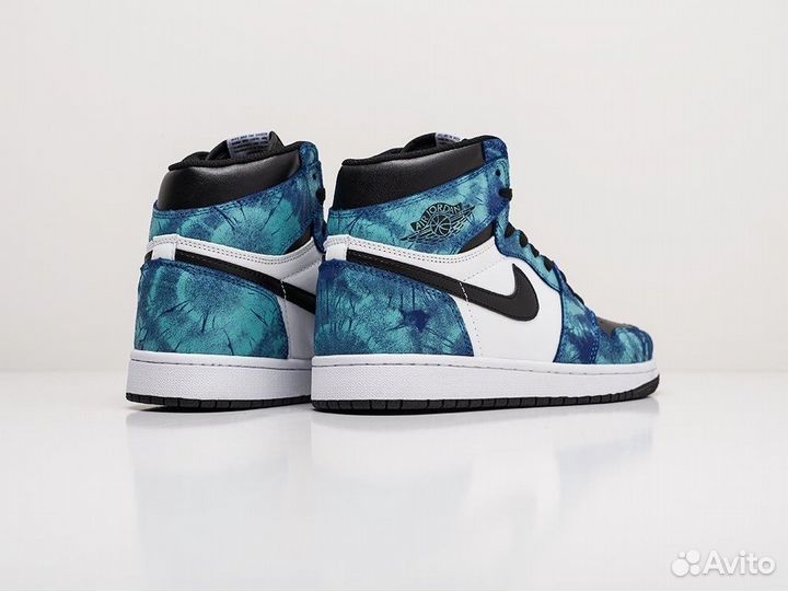 Кроссовки Air Jordan 1 Tie-Dye (36-45)