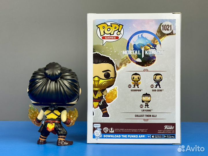 Funko Pop Games 1021 Scorpion (Mortal Kombat 1)