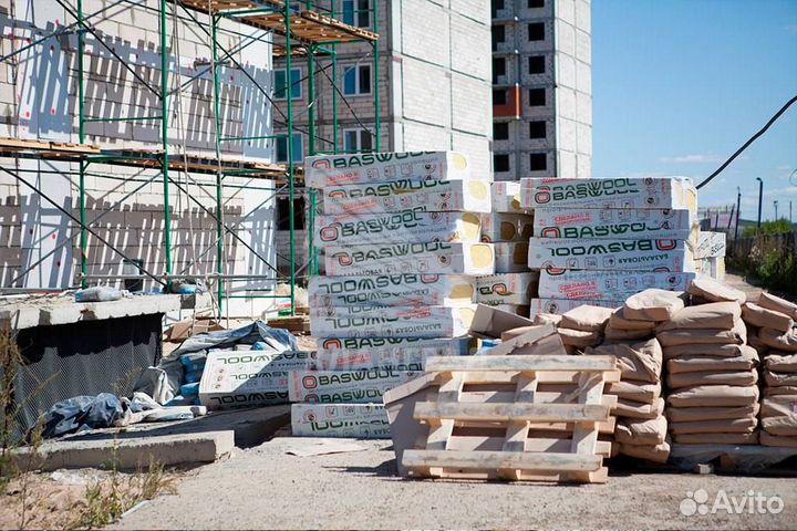 Утеплитель, каменная вата baswool