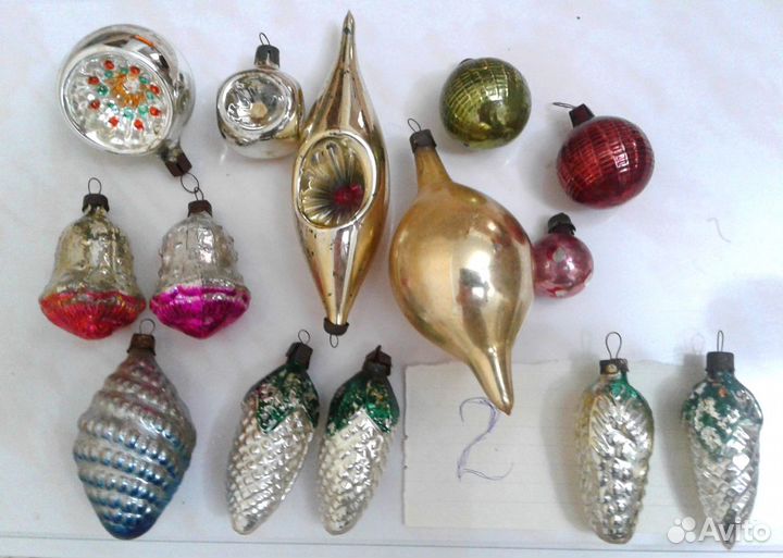 Елочные игрушки СССР