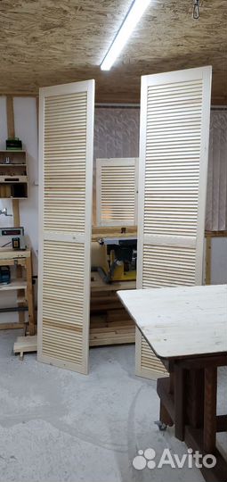 Жалюзийные двери