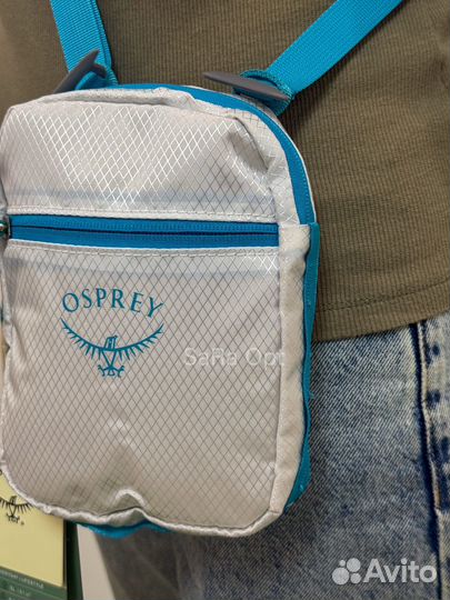 Сумка osprey через плечо / на пояс белая опт