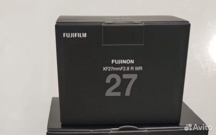 Fujifilm XF 27mm f/2.8 R WR гарантия 3 года