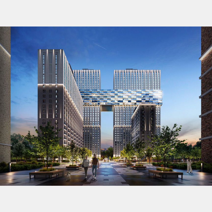 2-к. квартира, 70,3 м², 29/39 эт.