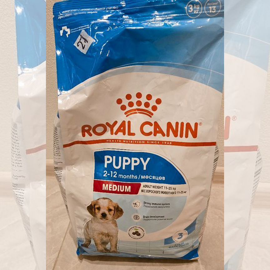 Сухой корм для щенков Royal Canin Medium Puppy