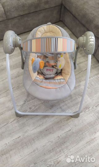 Детские электрические качели для малышей