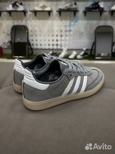 Кроссовки детские adidas Samba OG Grey