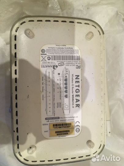 Роутера NetGear WGR614