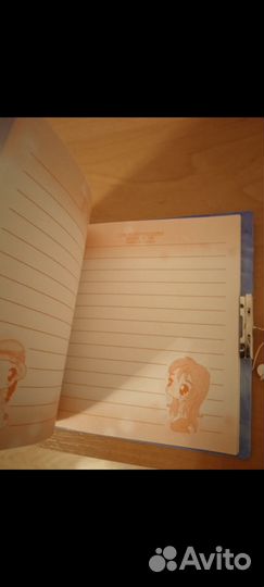 Блокнот с замочком