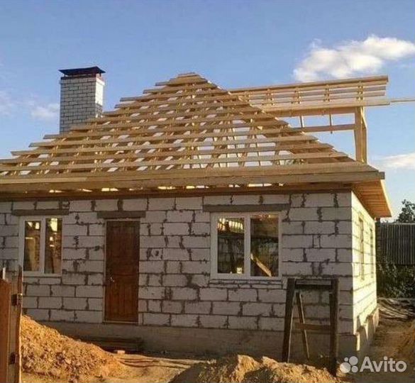 Крыша кровельные работы
