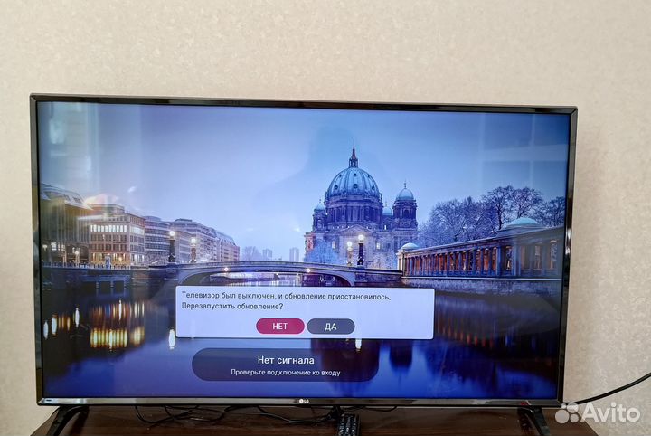 Телевизор LG 49UJ631V. Диагональ 49. Smart TV
