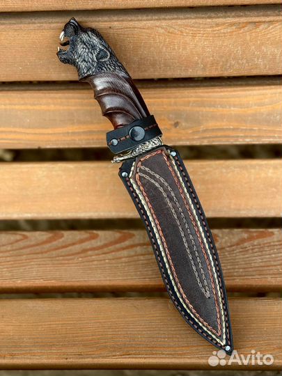 Авторский нож Медведь