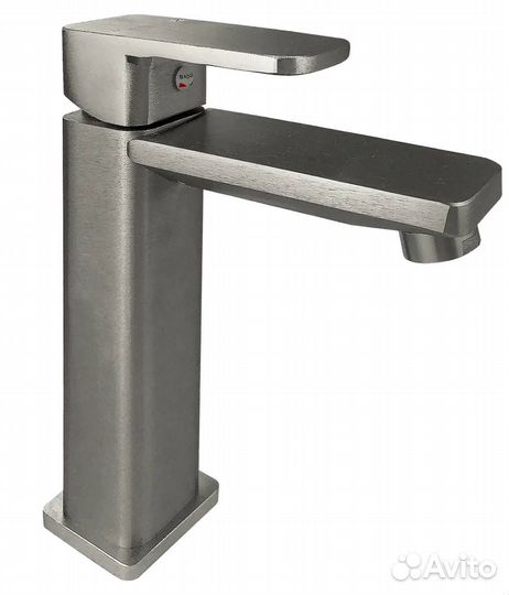 Смеситель для раковины из алюминия под нержавейку