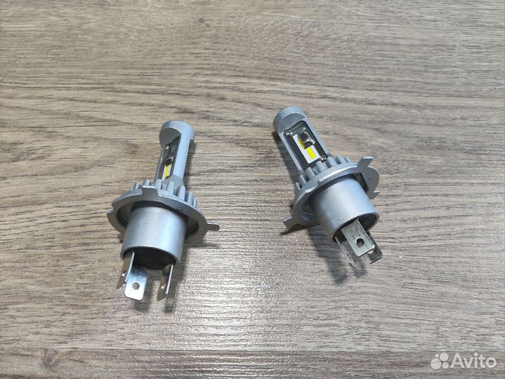 Диодные лампы h4