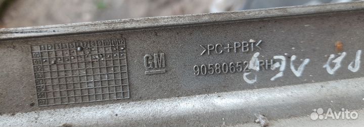 Ресничка под фару Опель Зафира А