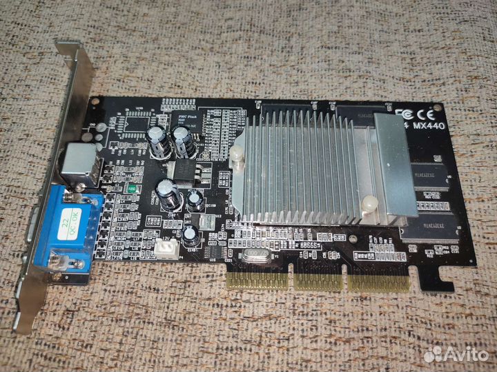 Видеокарта MX440