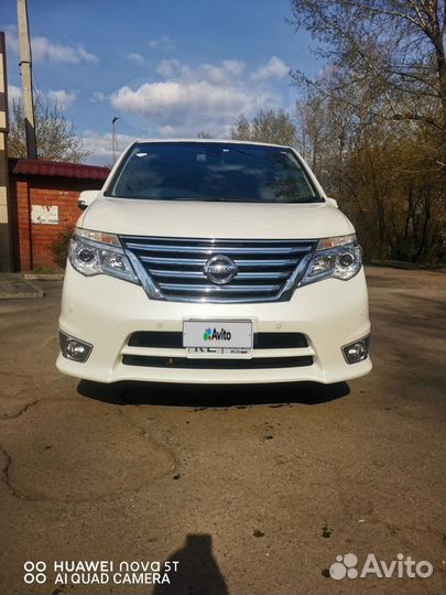 Nissan Serena 2.0 CVT, 2014, 133 000 км