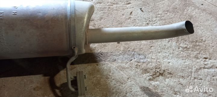 Глушитель задняя часть Kia Rio3