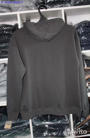 Худи Vetements oversize серый цвет (Арт.95335)