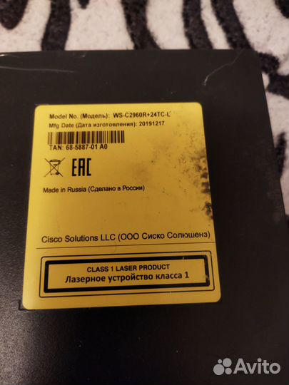 Коммутатор Cisco WS-C2960R+24TC-L