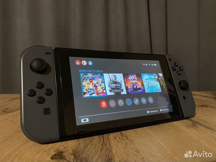 Игровая консоль nintendo switch rev 1 прошитая