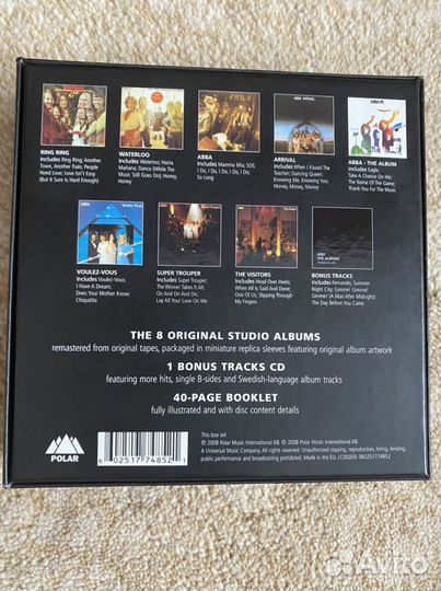 Abba the albums cd