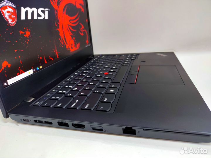 Мощный Thinkpad ryzen 5pro-12потоков,16gb,ips