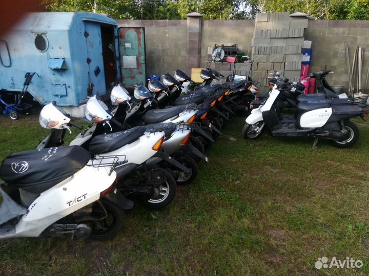 Запчасти на японские скутеры