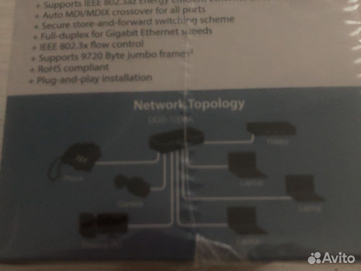 Роутер d-link dgs-1008A