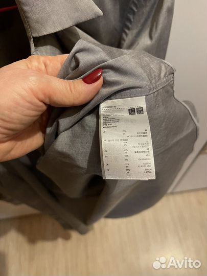 Рубашка uniqlo мужская