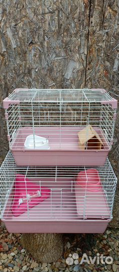 Клетка для кролика,шиншиллы,хорька или свинки