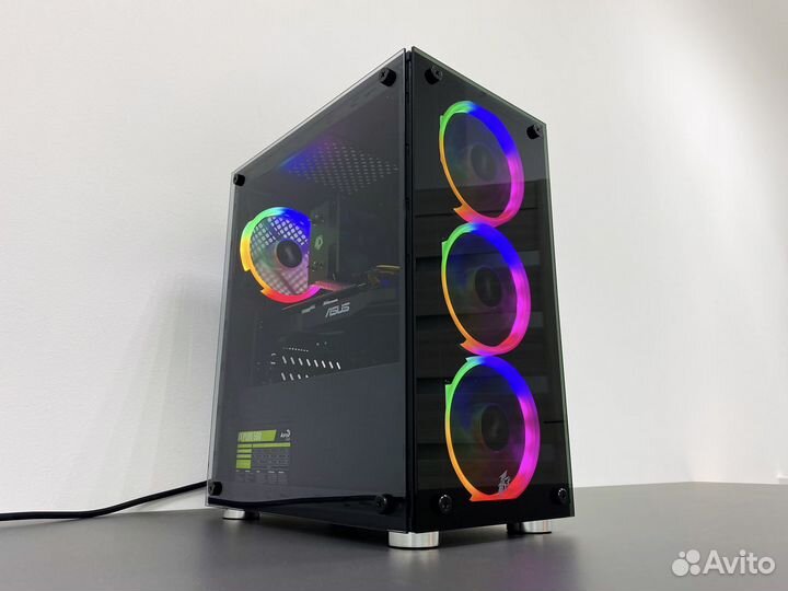 Игровой пк Ryzen 5 2600, RX 580 8G, DDR4 16G 3200