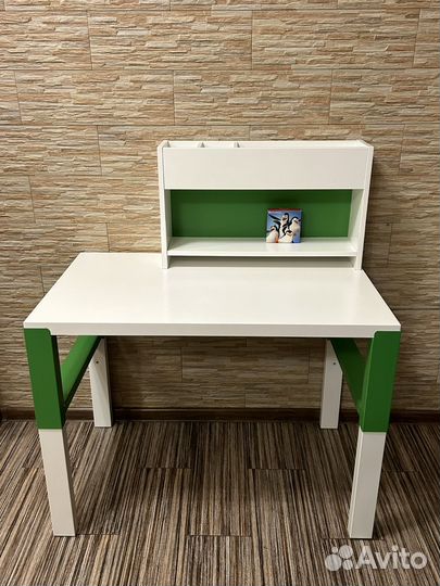 Растущий Стол Поль Икеа (+полка)