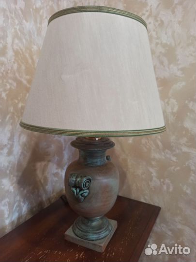 Лампа настольная бу