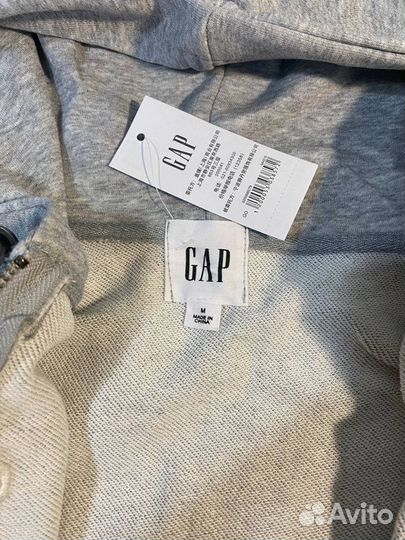 Зип худи Gap серая