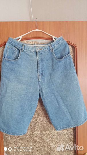 Джинсовые шорты 50 размер