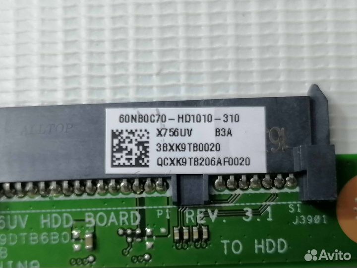 Плата HDD для Asus X756U