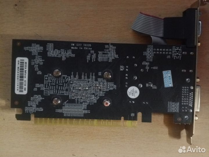 Видеокарта gt730 4gb