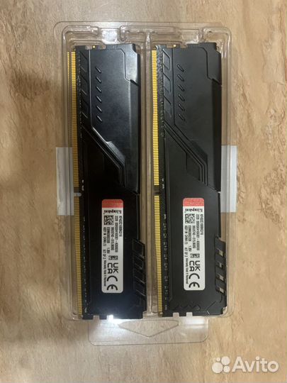 Оперативная память Kingston fury beast ddr4 16gb