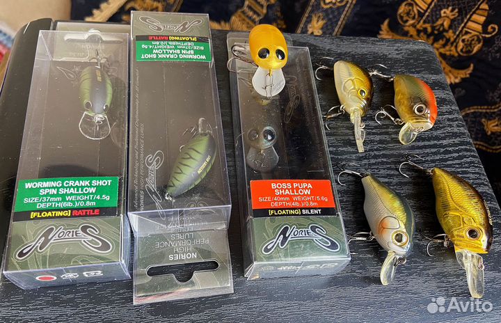 Воблеры Duo, Evergreen, ZipBaits, Nories