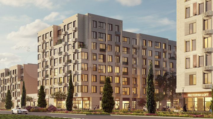 3-к. квартира, 85,6 м², 8/8 эт.